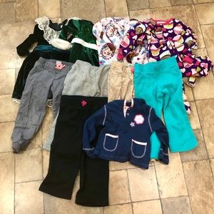 Lot of 3T Winter Girls Clothes